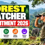 Forest Watcher Recruitment 2026: Vacancy, Eligibility & Apply Online 4 Forest Watcher Recruitment 2026: Vacancy, Eligibility & Apply Online