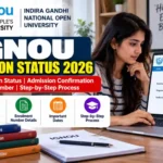 IGNOU Admission Status 2026 – Check Status Online 2 IGNOU Admission Status 2026 – Check Status Online