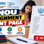IGNOU Assignment Front Page 2026: Download PDF & Fill Format 2 IGNOU Assignment Front Page 2026: Download PDF & Fill Format