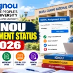 IGNOU Assignment Status 2026: Check Submission Status & Marks Online