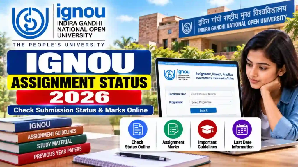 IGNOU Assignment Status Guide 2026