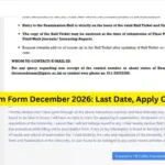 IGNOU Exam Form December 2026: Last Date, Apply Online & Fee 4 IGNOU Exam Form December 2026: Last Date, Apply Online & Fee