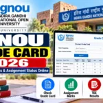 IGNOU Grade Card 2026: Check Marks, Results & Assignment Status Online 2 IGNOU Grade Card 2026: Check Marks, Results & Assignment Status Online