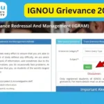 IGNOU Grievance 2026: How to Submit Complaint on iGRAM 2 IGNOU Grievance 2026: How to Submit Complaint on iGRAM