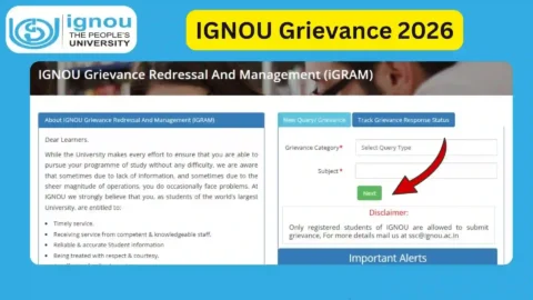 IGNOU Grievance 2026: How to Submit Complaint on iGRAM