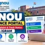 IGNOU Grievance Portal 2026: Submit Complaint & Track Status on iGRAM 1 IGNOU Grievance Portal 2026: Submit Complaint & Track Status on iGRAM