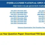 IGNOU Previous Year Question Paper: Download TEE Question Papers 2 IGNOU Previous Year Question Paper: Download TEE Question Papers
