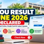 IGNOU Result June 2026 Declared: Check Your Result Online, Grade Card & Latest Update 4 IGNOU Result June 2026 Declared: Check Your Result Online, Grade Card & Latest Update
