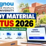 IGNOU Study Material Status 2026: Check Book Dispatch Status Online 1 IGNOU Study Material Status 2026: Check Book Dispatch Status Online
