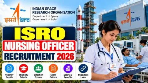 ISRO Nursing Officer Recruitment 2026: Eligibility & Apply Online