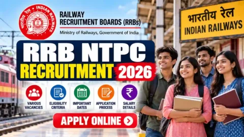 RRB NTPC Recruitment 2026: Vacancies, Eligibility & Apply Online