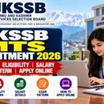 JKSSB MTS Recruitment 2026: Vacancy, Eligibility, Salary & Apply Online 1 JKSSB MTS Recruitment 2026: Vacancy, Eligibility, Salary & Apply Online
