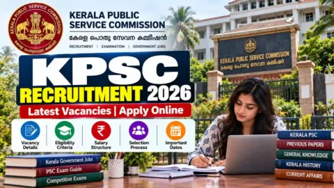 KPSC Recruitment 2026: Latest Government Jobs, Apply Online, Eligibility, Salary & Last Date