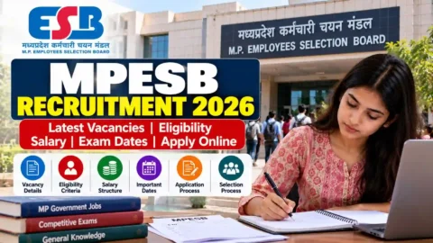 MPESB Recruitment 2026: Latest Vacancies, Eligibility, Salary, Exam Dates & Apply Online