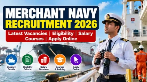 Merchant Navy Recruitment 2026: Latest Vacancies, Eligibility, Salary & Apply Online