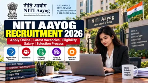 NITI Aayog Recruitment 2026: Apply Online, Latest Vacancies, Eligibility, Salary & Selection Process