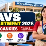 OAVS Recruitment 2026: 815 Vacancies, Eligibility, Salary, Last Date & Apply Online 1 OAVS Recruitment 2026 Education Poster