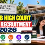 Punjab High Court Clerk Recruitment 2026: Eligibility & Apply Online