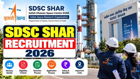 SDSC SHAR Recruitment 2026: Eligibility, Vacancy, Selection Process and How to Apply