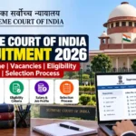 Supreme Court of India Recruitment 2026: Apply Online, Vacancies, Eligibility, Salary & Selection Process 2 Supreme Court of India Recruitment 2026: Apply Online, Vacancies, Eligibility, Salary & Selection Process