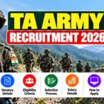 TA Army Recruitment 2026: Vacancy, Eligibility & Apply Online 3 TA Army Recruitment 2026: Vacancy, Eligibility & Apply Online