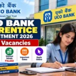 UCO Bank Apprentice Recruitment 2026: 530 Vacancies, Eligibility, ₹16,650 Stipend & Last Date to Apply 1 UCO Bank Apprentice Recruitment 2026: 530 Vacancies, Eligibility, ₹16,650 Stipend & Last Date to Apply