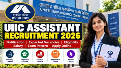 UIIC Assistant Recruitment 2026: Notification, Expected Vacancies, Eligibility, Salary & Apply Online