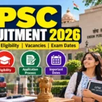 UPSC Recruitment 2026: Apply Online, Eligibility, Vacancies & Last Date